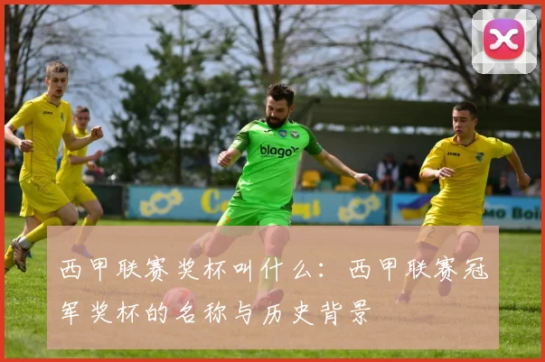 西甲联赛奖杯叫什么：西甲联赛冠军奖杯的名称与历史背景